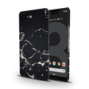 Dark Marble Printed Slim Cases and Cover for Pixel 3