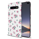 Pink florals Printed Slim Cases and Cover for Galaxy S10 Plus
