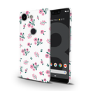 Pink florals Printed Slim Cases and Cover for Pixel 3