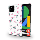 Pink florals Printed Slim Cases and Cover for Pixel 4A