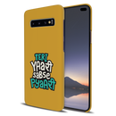 Teri Yari sabse pyari Printed Slim Cases and Cover for Galaxy S10 Plus