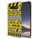 Police line Printed Slim Cases and Cover for Galaxy S10E
