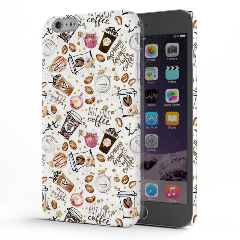Coffee first Printed Slim Cases and Cover for iPhone 6 Plus