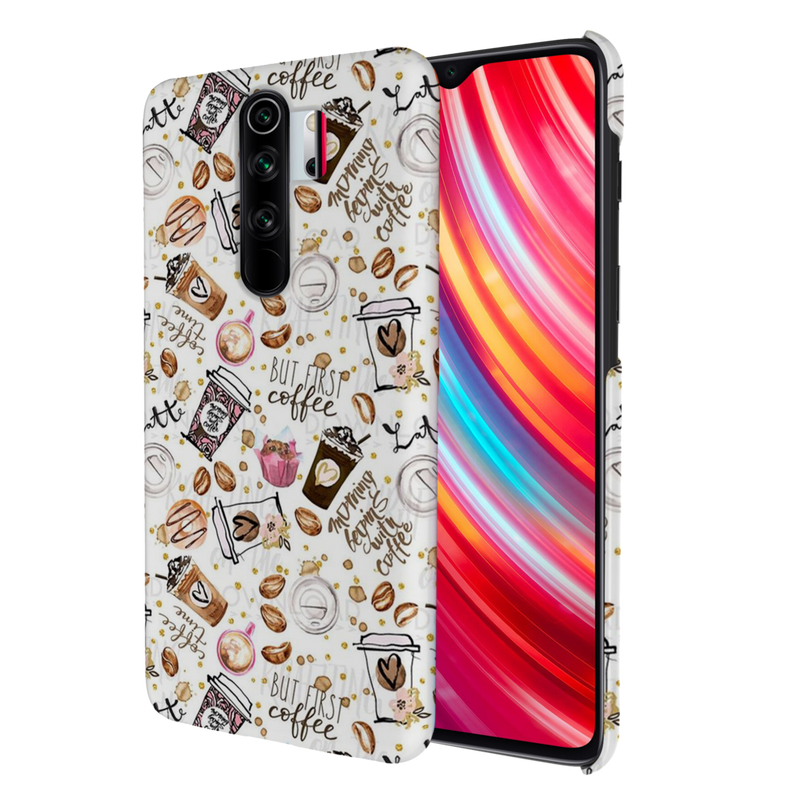 Coffee first Printed Slim Cases and Cover for Redmi Note 8 Pro