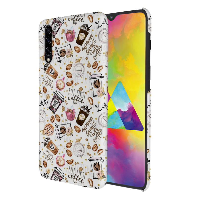 Coffee first Printed Slim Cases and Cover for Galaxy A30S