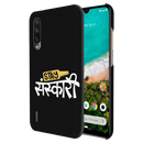Stay Sanskari Printed Slim Cases and Cover for Redmi A3
