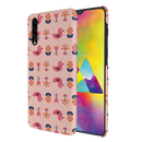 Duck and florals Printed Slim Cases and Cover for Galaxy A70