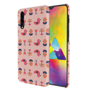Duck and florals Printed Slim Cases and Cover for Galaxy A50