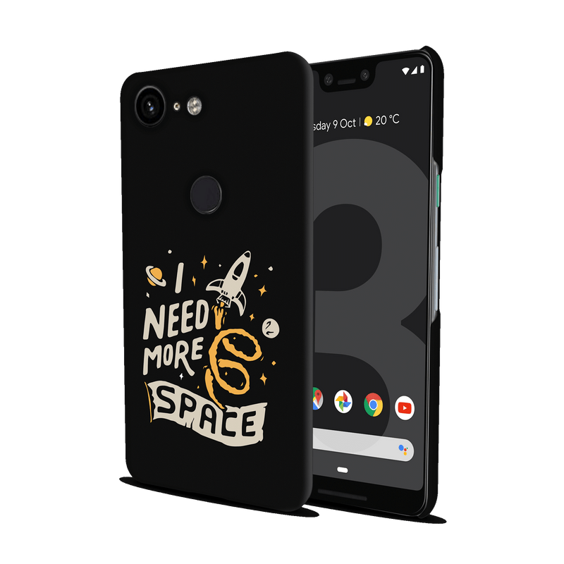 I need more space Printed Slim Cases and Cover for Pixel 3 XL