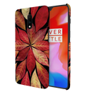Red Leaf Printed Slim Cases and Cover for OnePlus 7