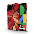 Red Leaf Printed Slim Cases and Cover for Pixel 4