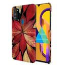 Red Leaf Printed Slim Cases and Cover for Galaxy M30S