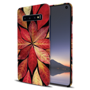 Red Leaf Printed Slim Cases and Cover for Galaxy S10 Plus