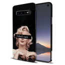 I Don't care Printed Slim Cases and Cover for Galaxy S10 Plus