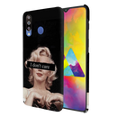 I Don't care Printed Slim Cases and Cover for Galaxy M30