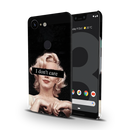 I Don't care Printed Slim Cases and Cover for Pixel 3