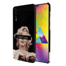 I Don't care Printed Slim Cases and Cover for Galaxy A50
