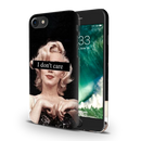 I Don't care Printed Slim Cases and Cover for iPhone 7