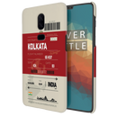 Kolkata ticket Printed Slim Cases and Cover for OnePlus 6