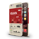 Kolkata ticket Printed Slim Cases and Cover for iPhone 6