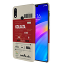 Kolkata ticket Printed Slim Cases and Cover for Redmi Note 7 Pro
