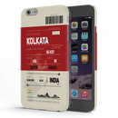 Kolkata ticket Printed Slim Cases and Cover for iPhone 6 Plus