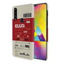 Kolkata ticket Printed Slim Cases and Cover for Galaxy A20S