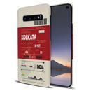 Kolkata ticket Printed Slim Cases and Cover for Galaxy S10 Plus