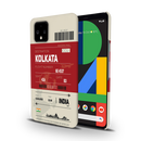 Kolkata ticket Printed Slim Cases and Cover for Pixel 4XL