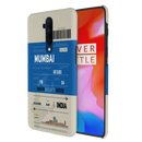 Mumbai ticket Printed Slim Cases and Cover for OnePlus 7T Pro