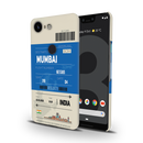 Mumbai ticket Printed Slim Cases and Cover for Pixel 3XL