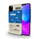 Mumbai ticket Printed Slim Cases and Cover for iPhone 11 Pro