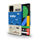 Mumbai ticket Printed Slim Cases and Cover for Pixel 4