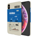 Mumbai ticket Printed Slim Cases and Cover for iPhone XS Max