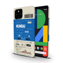 Mumbai ticket Printed Slim Cases and Cover for Pixel 4A