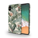 Green Leafs Printed Slim Cases and Cover for iPhone X