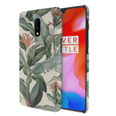 Green Leafs Printed Slim Cases and Cover for OnePlus 7