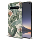 Green Leafs Printed Slim Cases and Cover for Galaxy S10 Plus