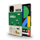 Kerala ticket Printed Slim Cases and Cover for Pixel 4XL