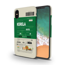 Kerala ticket Printed Slim Cases and Cover for iPhone X