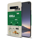 Kerala ticket Printed Slim Cases and Cover for Galaxy S10 Plus