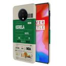 Kerala ticket Printed Slim Cases and Cover for OnePlus 7T