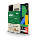 Kerala ticket Printed Slim Cases and Cover for Pixel 4A