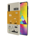 Goa ticket Printed Slim Cases and Cover for Galaxy A50