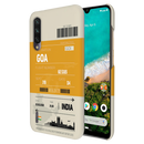 Goa ticket Printed Slim Cases and Cover for Redmi A3