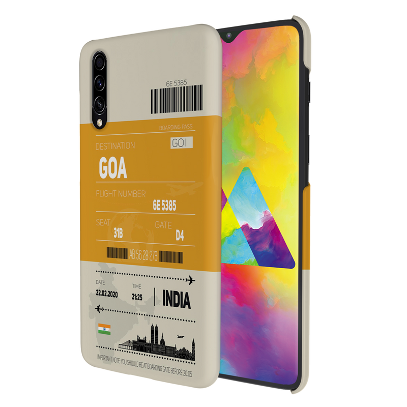 Goa ticket Printed Slim Cases and Cover for Galaxy A70