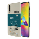 Delhi ticket Printed Slim Cases and Cover for Galaxy A50S
