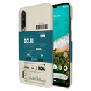 Delhi ticket Printed Slim Cases and Cover for Redmi A3