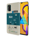 Delhi ticket Printed Slim Cases and Cover for Galaxy M30S