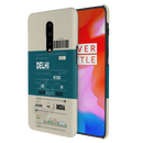 Delhi ticket Printed Slim Cases and Cover for OnePlus 7 Pro